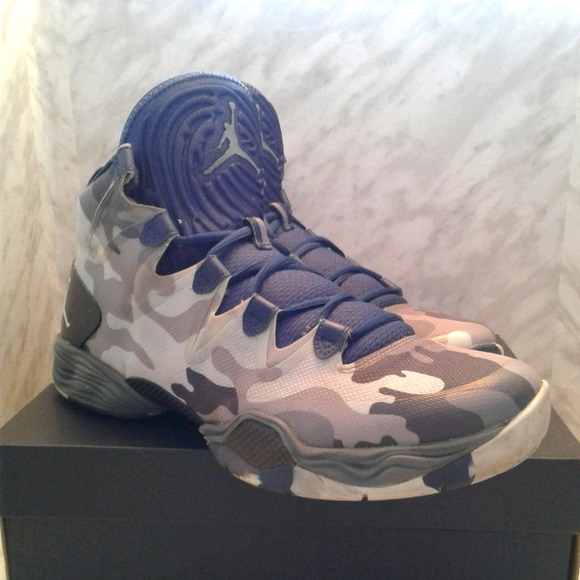 Nike Air Jordan 28 XX8 SE Georgetown camo Why Not - Picture 3 of 7